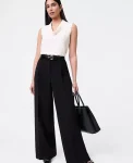 Ann Taylor Pants|The Pleated Straight Pant Black