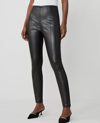 Ann Taylor Pants|The Seamed Legging Black