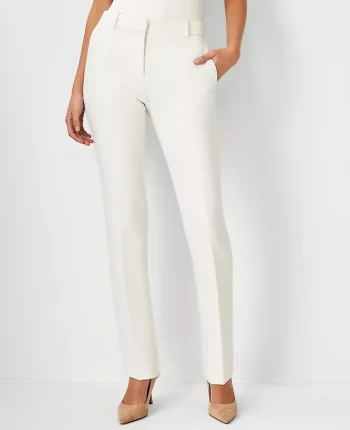 Ann Taylor Pants|The Sophia Pant - Curvy Fit Winter White
