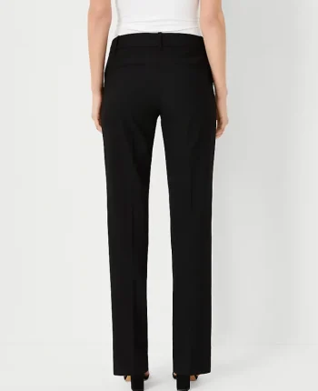Ann Taylor Suits|Suits|The Straight Pant In Seasonless Stretch Core Black