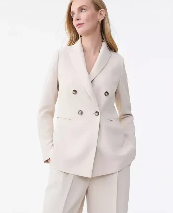 Ann Taylor Jackets And Blazers|The Tailored Blazer In Textured Drape Sail Cloth