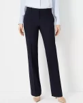 Ann Taylor Suits|Suits|The Trouser In Seasonless Stretch - Curvy Fit Deep Navy Sky