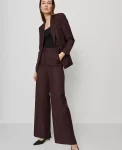 Ann Taylor Suits|Suits|The Wide Leg Pant Classic Burgundy
