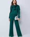 Ann Taylor Pants|The Wide Leg Sweater Pant Rainforest