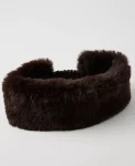 Ann Taylor Weekend Accessories|Weekend Accessories|Weekend Collection Faux Fur Ear Warmer Dark Chocolate