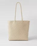 Ann Taylor Weekend Accessories|Weekend Accessories|Weekend Collection Woven Tote Bag Sands Edge