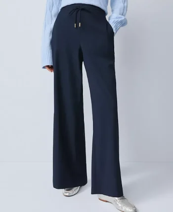 Ann Taylor Pants|Wide Leg Jogger Pant Night Sky