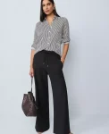 Ann Taylor Pants|Wide Leg Jogger Pant Black
